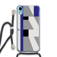 Gestalte 2: iPhone XR Transparant Hoesje met koord Gestalte 2: iPhone XR Transparant Hoesje met koord