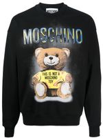 Moschino sweat à motif Teddy Bear - Noir