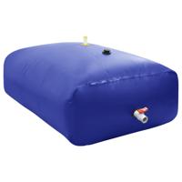 VidaXL Watertank met kraan opvouwbaar 3000 l pvc VidaXL Watertank met kraan opvouwbaar 3000 l pvc