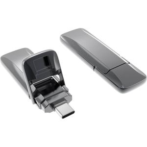 Xlyne 7625600 USB-stick 256 GB Grijs 7625600 USB-C USB 3.2 (Gen 2)