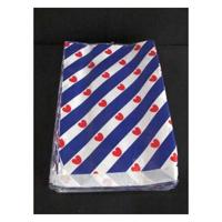 Vlakke zakjes Friesland 17x25 250st