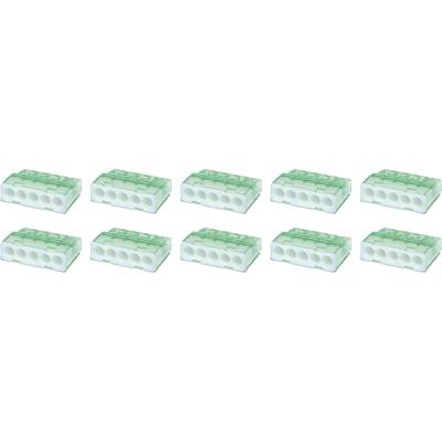 Lasklem - Vintex - 5 Polig - 0.2-2.5 mm2 - Wit - 10 Stuks