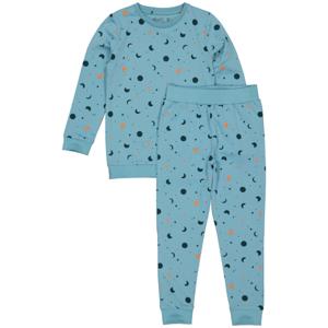 Quapi Jongens pyjama - Puck B - AOP Blauw stippen