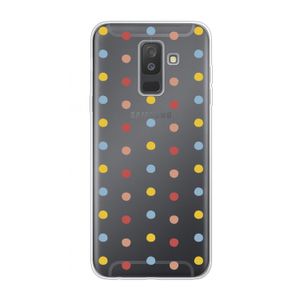 Bollen: Samsung Galaxy A6 Plus (2018) Transparant Hoesje