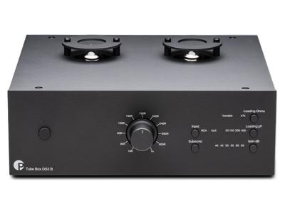 Pro-Ject Tube Box DS3 B phono voorversterker zwart