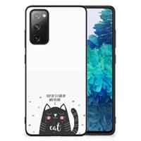 Samsung Galaxy S20 FE Hoesje Cat Good Day
