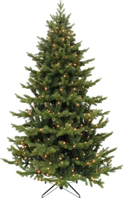 Triumph Tree Sherwood verlichte kunstkerstboom groen 215cm - 288 lampjes