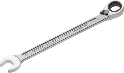 HAZET Ratelringsteeksleutel 606-11 · Buitentwaalfkant tractieprofiel · SW 11 mm