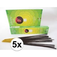 5x pakje Nag Champa wierook Sai Mahima 15 gram - thumbnail