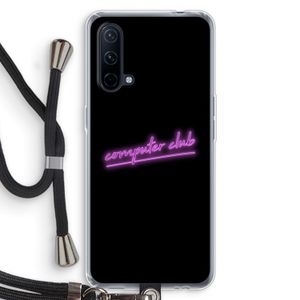 Vice Black: OnePlus Nord CE 5G Transparant Hoesje met koord