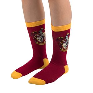 Cinereplicas Set of 3 Gryffindor Socks Unisex Rood, Geel 3 paar/paren