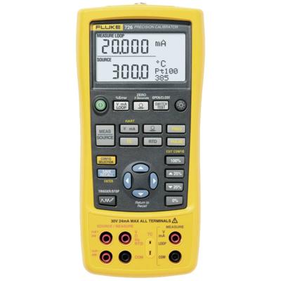 Fluke FLUKE-726/APAC/EMEA Multifunctionele kalibrator Druk, Frequentie, Spanning, Stroomsterkte, Weerstand 4x AA batterij (penlite), meegeleverd