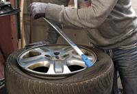 Condor bandenlichter/montagelepel "8263" lever w.plastic 535mm