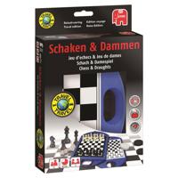 Schaken & dammen reisspel