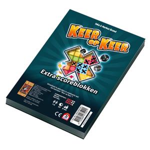 Keer op keer scoreblok