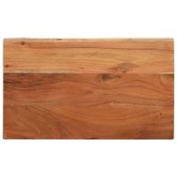 Tafelblad rechthoekig 50x20x2,5 cm massief acaciahout