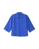 HEMA Damesblouse Dora Boxy Blauw (blauw)