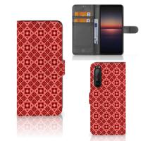 Sony Xperia 1 II | Telefoon Hoesje | Batik Rood
