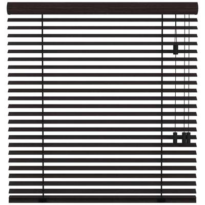 Leen Bakker - Fenstr Jaloezie Miami 50mm - (15014) - Bamboe - Zwart - 120x10x10 Cm