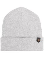 Brunello Cucinelli bonnet en cachemire à boutonnière - Gris