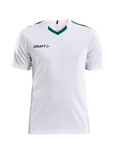 Craft 1905561 Progress Contrast Jersey M - White/Team Green - S