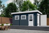 Interflex Garage 3352 330x520 cm - Gecoat plat dak- Plat dak- - Interflex