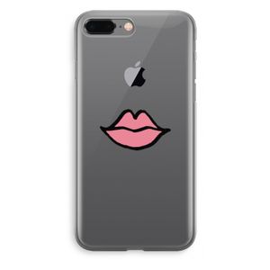 Kusje: iPhone 8 Plus Transparant Hoesje