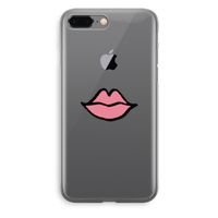 Kusje: iPhone 8 Plus Transparant Hoesje