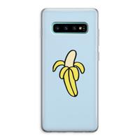 Banana: Samsung Galaxy S10 Plus Transparant Hoesje