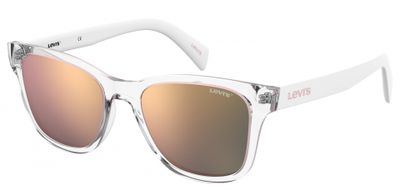 Levi's zonnebril 1002/S cat.3 wayfarer polyamide transparant