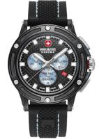 Horlogeband Swiss Military Hanowa 06-4348.13.001 Rubber Zwart 22mm