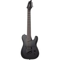 Schecter PT-8 MS Black Ops elektrische gitaar Satin Black Open Pore - thumbnail