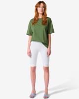 HEMA Dames Biker Legging Nini Wit (wit)