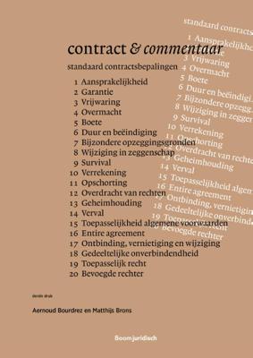 Contract & commentaar (Paperback)