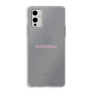 kwetsbaar: OnePlus 9 Transparant Hoesje