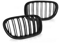 Tuning-Tec Grill BMW F01 09-07 12 DUBLE BAR GLANZEND ZWART - thumbnail