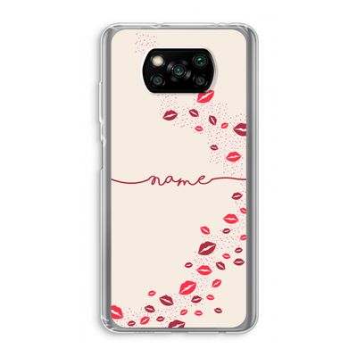 Kusjes: Xiaomi Poco X3 Pro Transparant Hoesje