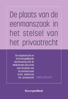 De plaats van de eenmanszaak in het stelsel van het privaatrecht (Paperback)