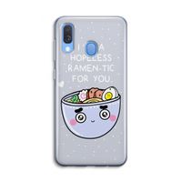 I'm A Hopeless Ramen-Tic For You: Samsung Galaxy A40 Transparant Hoesje I'm A Hopeless Ramen-Tic For You: Samsung Galaxy A40 Transparant Hoesje