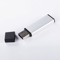 xlyne ALU USB flash drive 4 GB USB Type-A 2.0 Zwart, Zilver - thumbnail