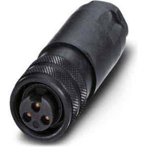 Phoenix Contact 1521313 Sensor/actuator connector, niet geassembleerd 7/8 Aantal polen (sensoren): 3 Bus, recht 1 stuk(s)