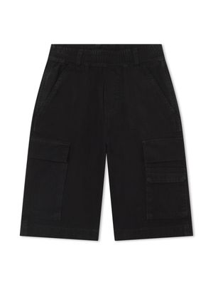 Marc Jacobs Kids short cargo en coton mélangé - Noir