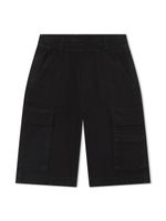 Marc Jacobs Kids short cargo en coton mélangé - Noir