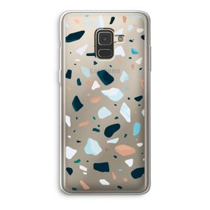 Terrazzo N°13: Samsung Galaxy A8 (2018) Transparant Hoesje