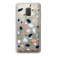 Terrazzo N°13: Samsung Galaxy A8 (2018) Transparant Hoesje