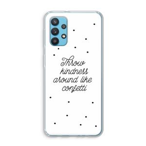 Confetti: Samsung Galaxy A32 4G Transparant Hoesje