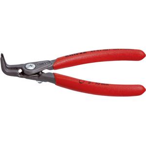 Knipex 49 41 A01 Precisie-borgveertang Geschikt voor borgringen Buitenringen 3-10 mm Puntvorm 90° haaks, Recht