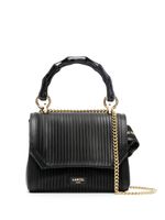 Lancel sac en cuir à patch logo - Noir Lancel sac en cuir à patch logo - Noir