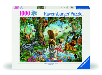 Ravensburger puzzel Avonturen in de jungle 1000 stukjes