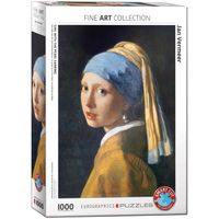 Eurographics Girl with the Pearl Earring - Johannes Vermeer (1000)